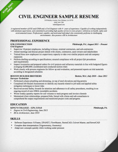 Civil Engineering Student Resume