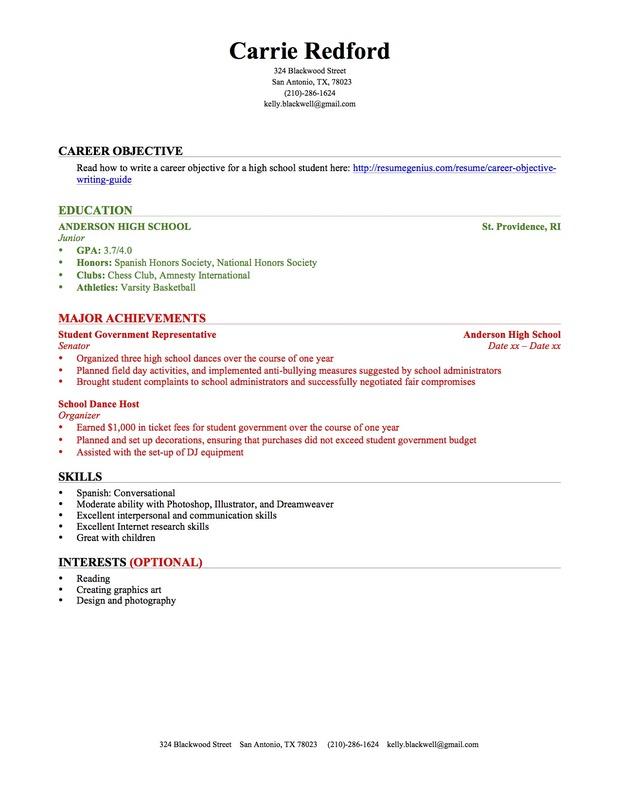 What to include in work experience section of resume