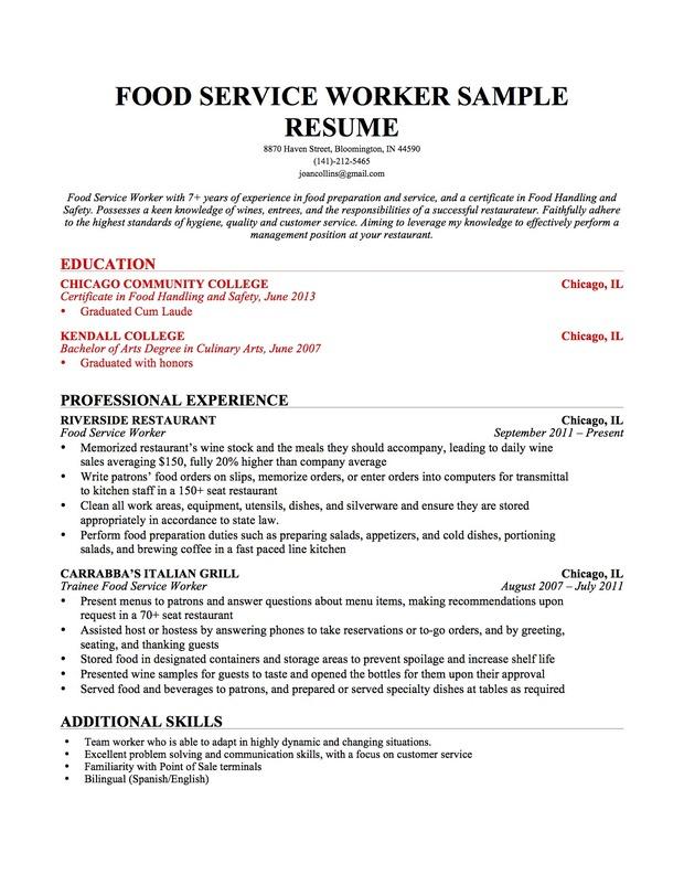 Hs education on resume