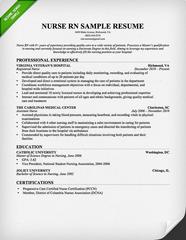 Nursing Resume Sample Writing Guide Resume Genius