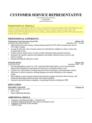 How To Write A Resume Profile Examples Writing Guide RG