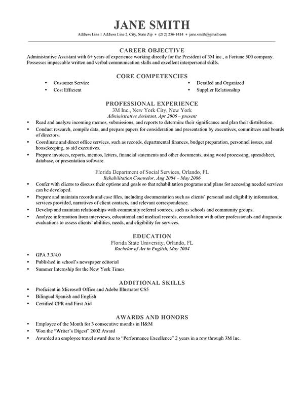 Outstanding Best Things To Say On A Resume Crest - Resume ...