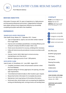 Data Analytics Resume Sample