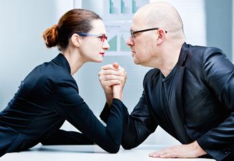 Woman versus man boss