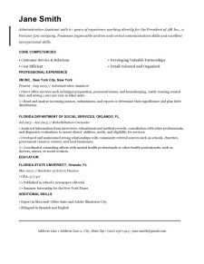 Resume Template Black Empire State