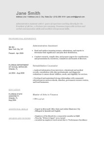 Resume Template Gray Mount Rushmore