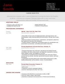 Resume Template Brick Red Pantheon