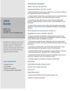Resume Template Blue Taj Mahal
