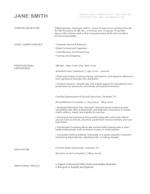 10 top free resume templates - Freepik Blog