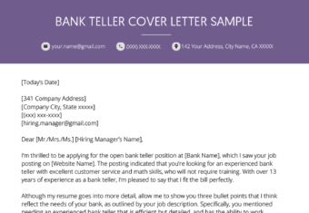 Bank Teller Resume Sample Writing Tips Resume Genius