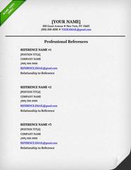 References On A Resume Resume Genius