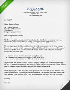 Letter application template