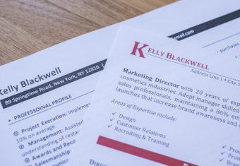 Heavy White 100% Cotton Resume Paper
