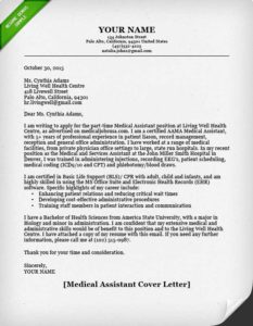 Medical assistant essay
