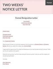 Resume Genius Resignation Letter Free Wallpaper HD Collection