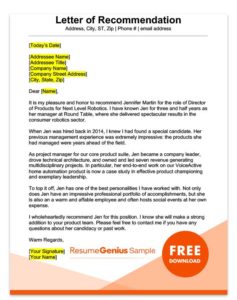 Sample Business Letter Format 75 Free Letter Templates Rg