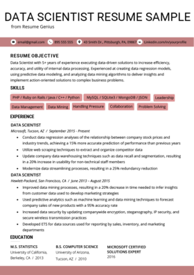 Data Analyst Resume Example Writing Guide Resume Genius