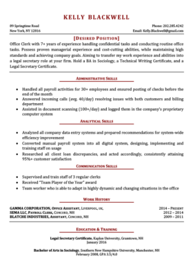 Free Resume Templates | Download for Word | Resume Genius