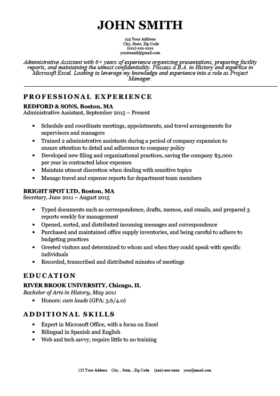 Free Resume Templates Download For Word Resume Genius