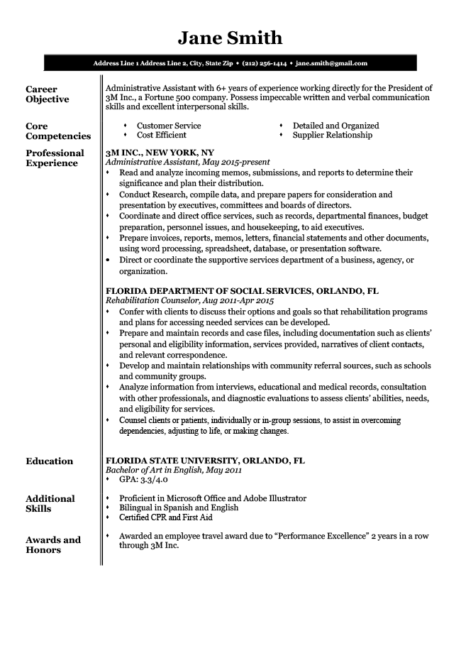 resume for student medical assistant   89