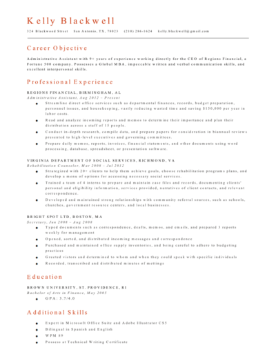 Free Resume Builder Create A Professional Resume Fast