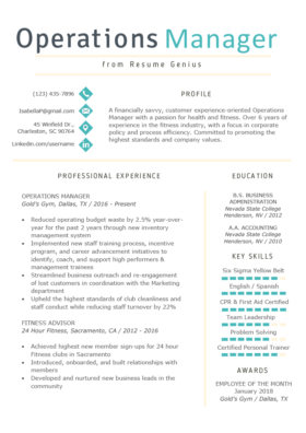 Sales Manager Resume Sample Amp Writing Tips Resume Genius