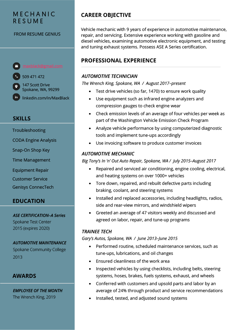 Time management skills resume examples
