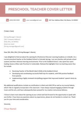 Teacher Assistant Cover Letter Sample | Resume Genius