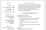 College Student Resume Education Section Internship Malaysia Resumes 