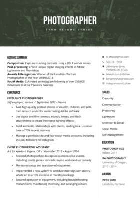 Video Editor Resume Sample Writing Tips