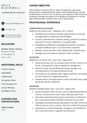 Free Resume Templates | Download for Word | Resume Genius