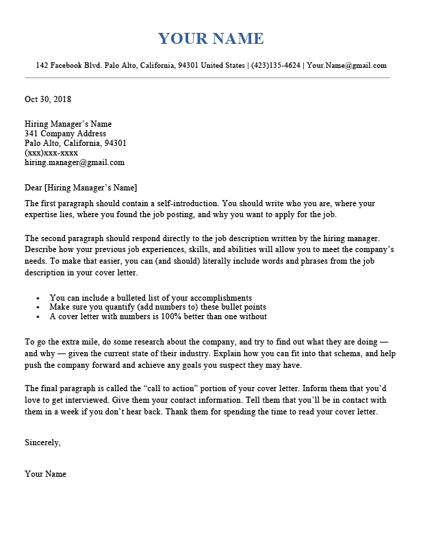 Docs Cover Letter Template from resumegenius.com