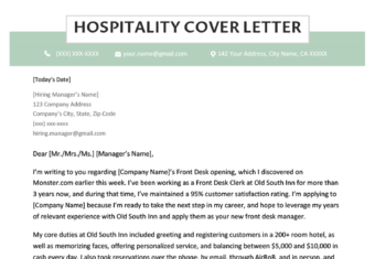 Cover Letter For Front Desk Receptionist from resumegenius.com