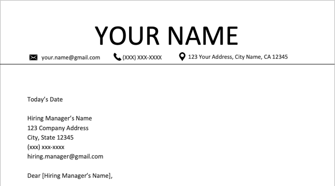 Opening Line Of A Cover Letter from resumegenius.com
