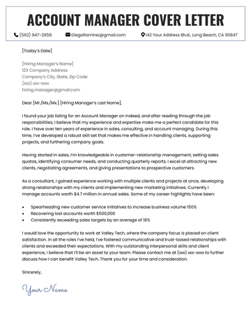 cover letter mckinsey sample