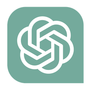 The ChatGPT logo.