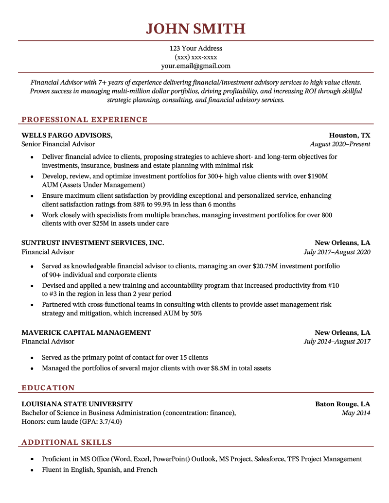example of college resume for college application   99