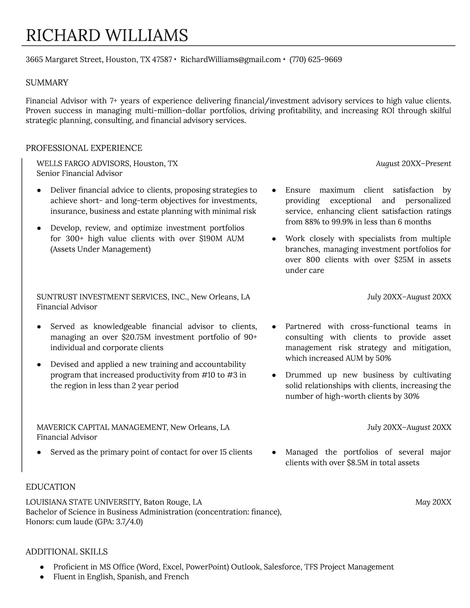 google doc free resume template download