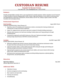 Customer Resume Sample Template