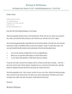Easy Cover Letter Template, Turquoise Color
