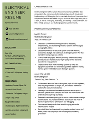 Electrical Engineer Resume Sample Template SexiezPix Web Porn