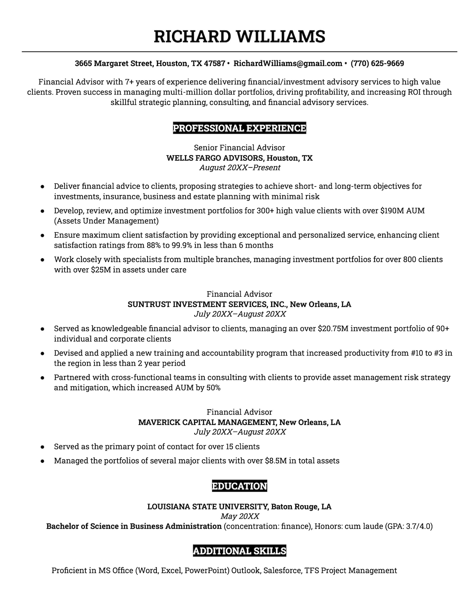 Google Docs RESUME TEMPLATE. CV Template Free. Professional