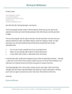 The Empire State cover letter template in turquoise