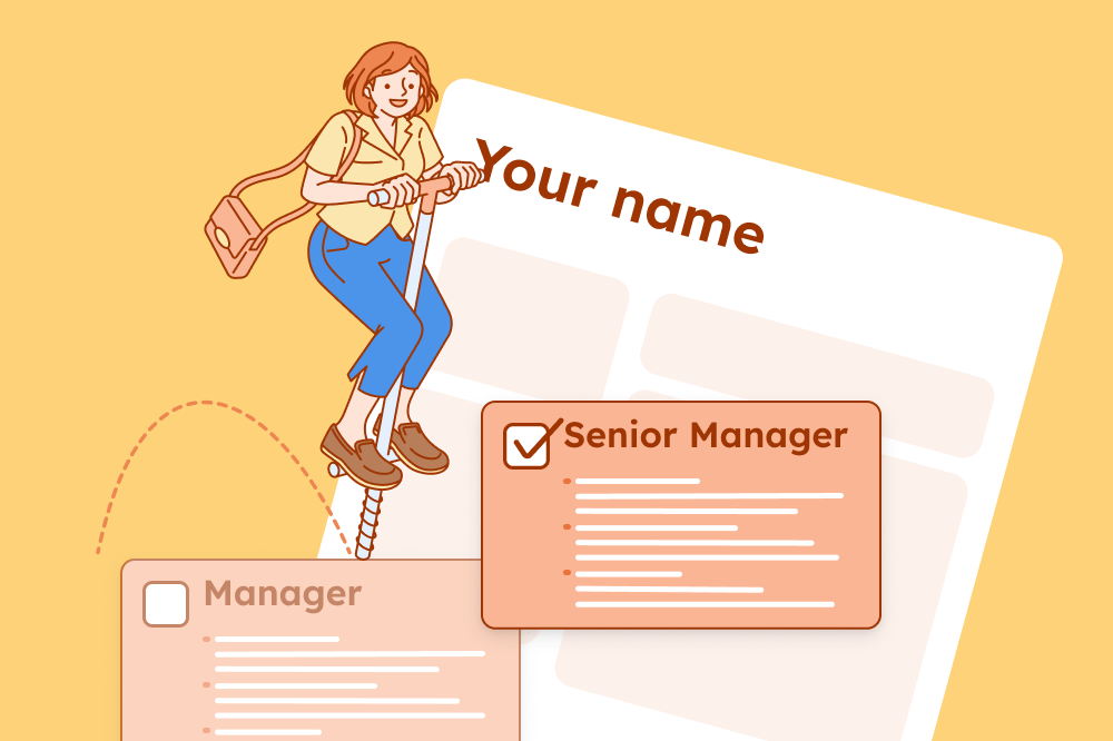 A detailed guide on how to show a promotion on a resume