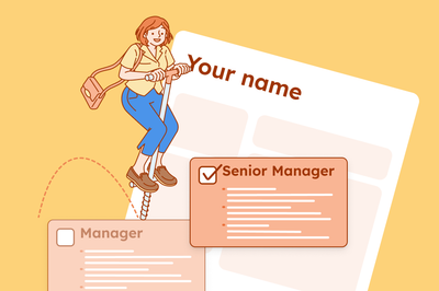 A detailed guide on how to show a promotion on a resume