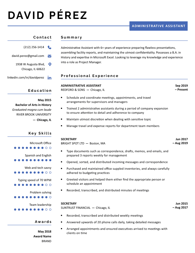 resume format download