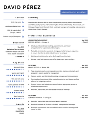 Minimal Resume Template Download Template Word CV Template Professional 