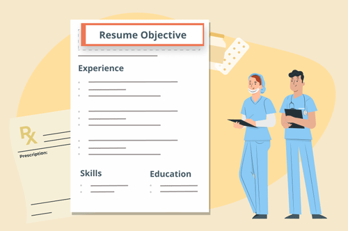 Nursing resume objective HERO image