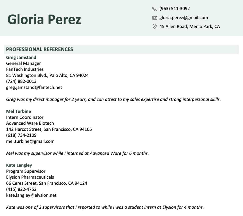 How to List References on a Resume in 2023 Examples + Template