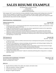 Sales Manager Resume Sample & 5 Writing Tips